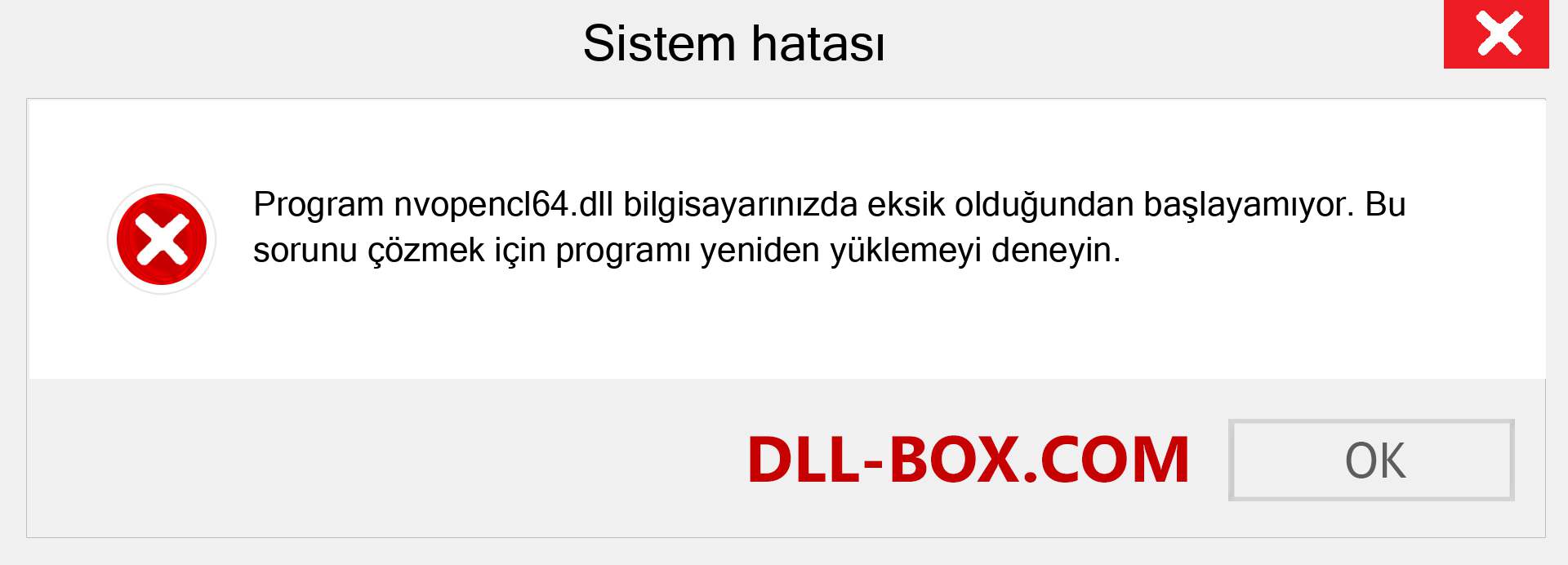 nvopencl64.dll dosyası eksik mi? Windows 7, 8, 10 için İndirin - Windows'ta nvopencl64 dll Eksik Hatasını Düzeltin, fotoğraflar, resimler